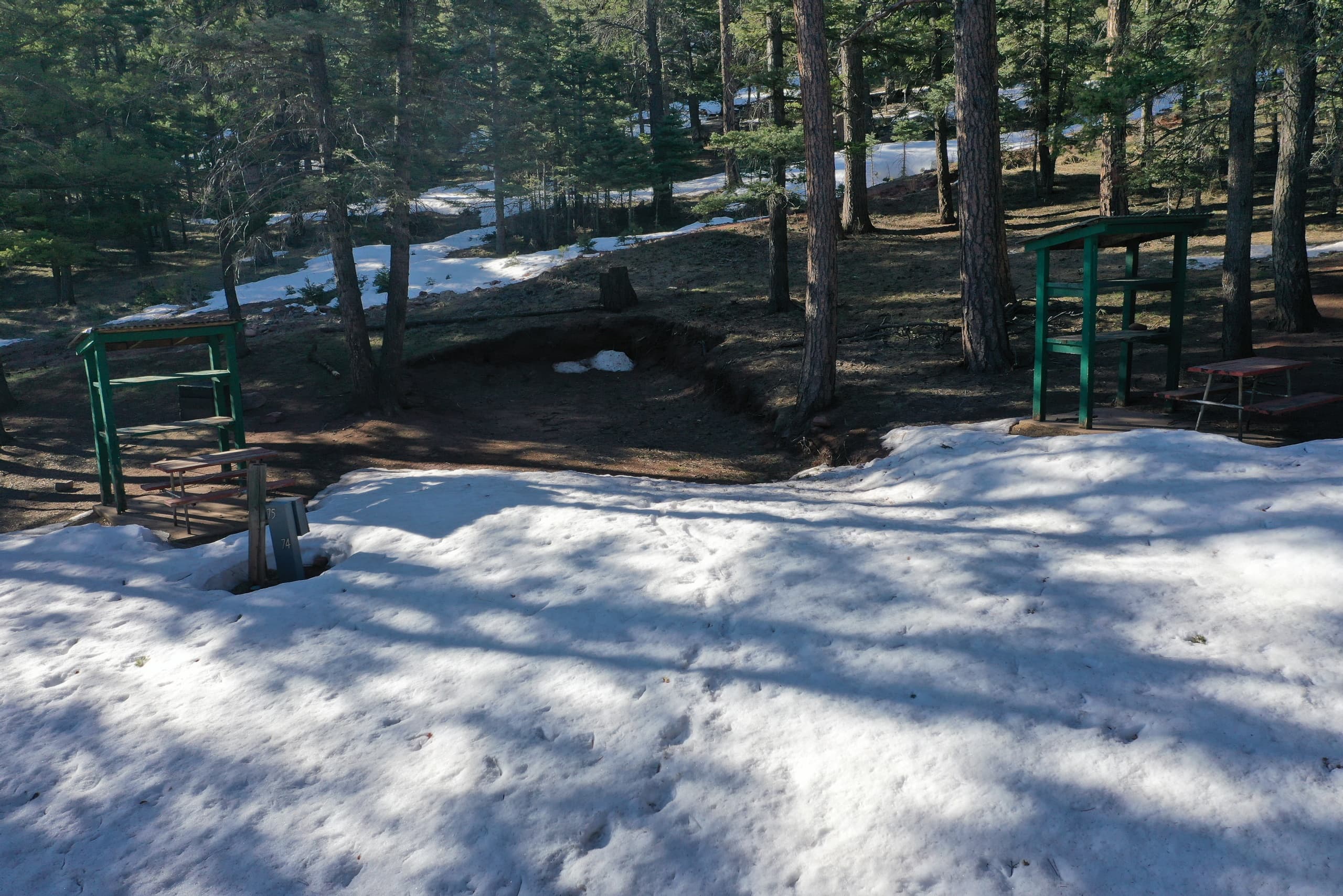 Relax at RV Partial Hookup Site #74 in Weston, Colorado
