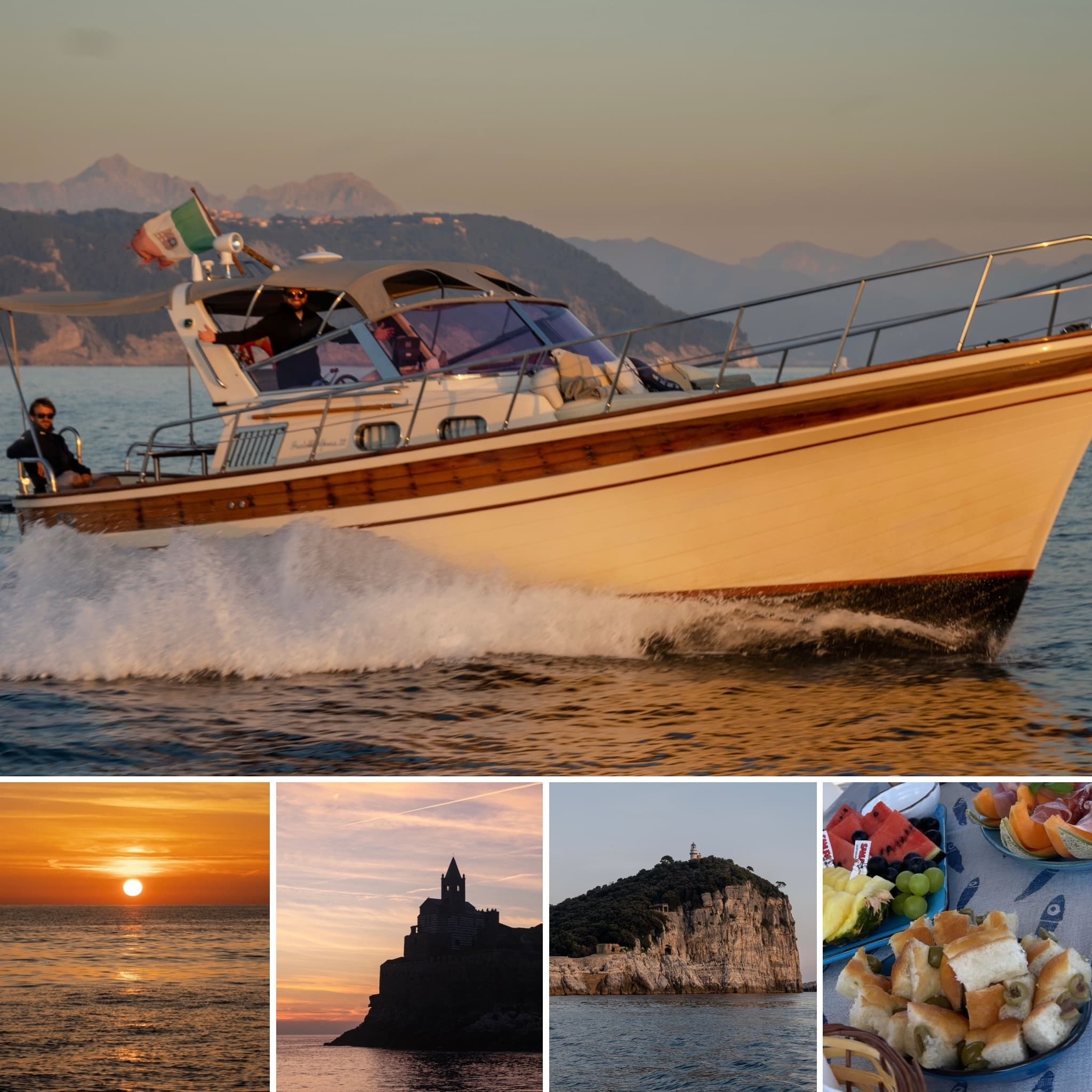 Explore Cinque Terre by Boat: 3-Hour Full Coastline Tour with Aperitivo