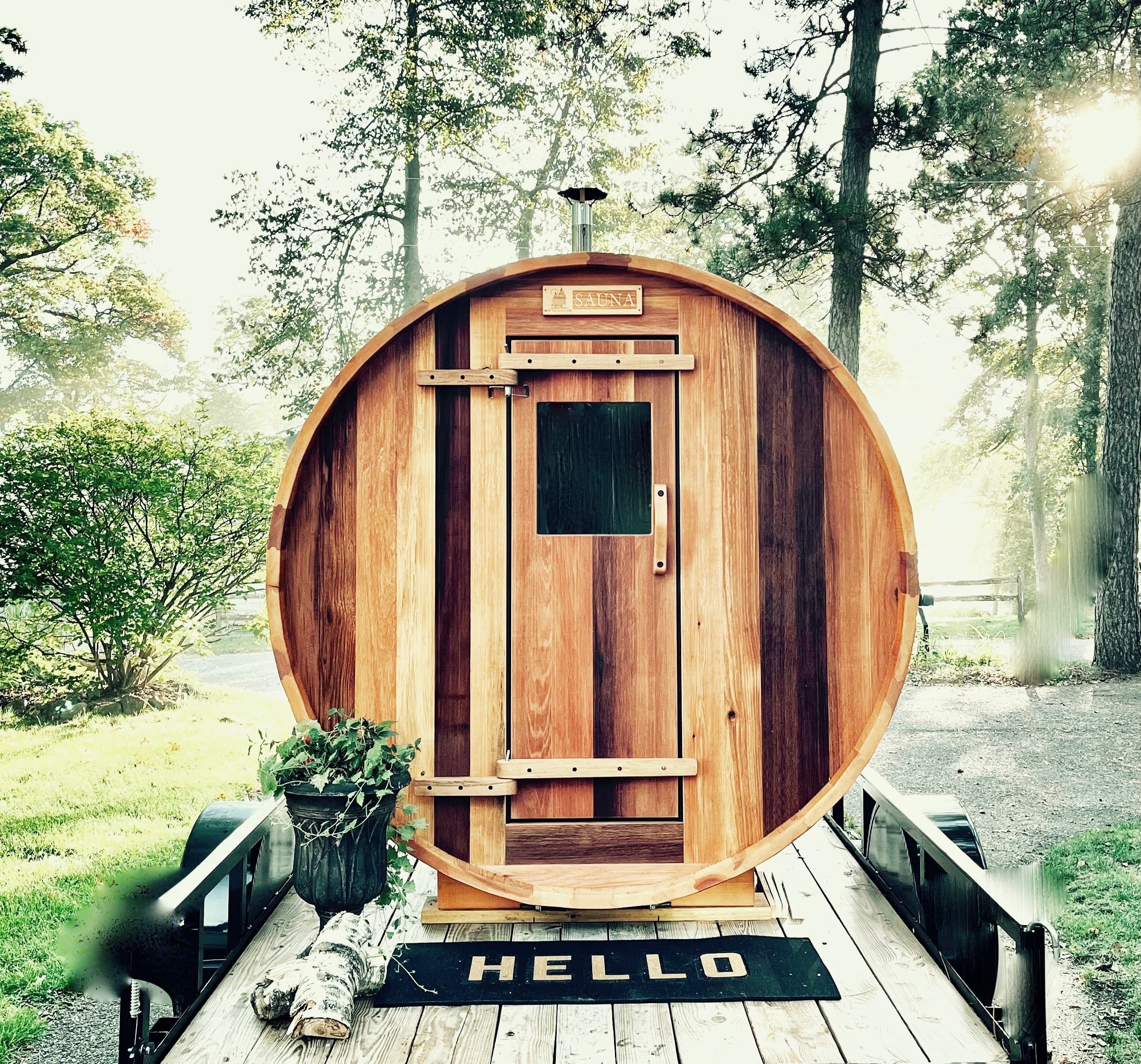 Outdoor Wellness & Sauna Experience with Birch Sauna