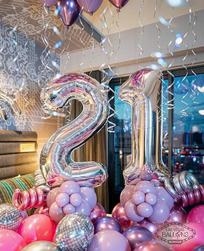 Unique Birthday Balloon Decorations in Las Vegas