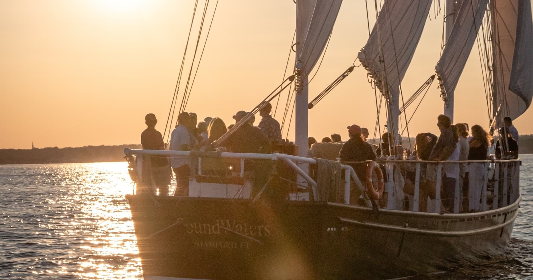 Stamford Sunset Sails: Serene Evening Sailing in Connecticut