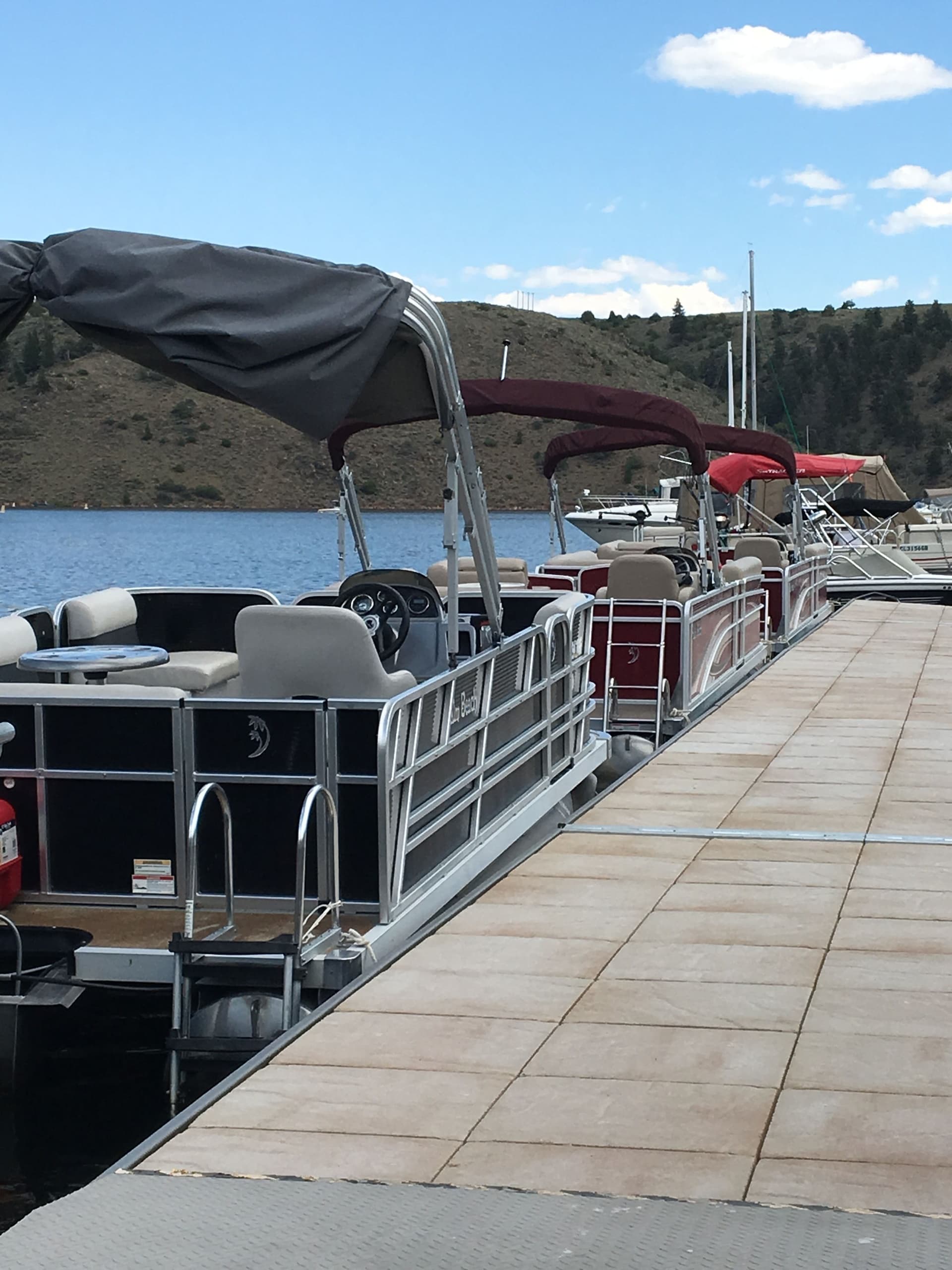 Midsize Pontoon Rental  - Lake Fork