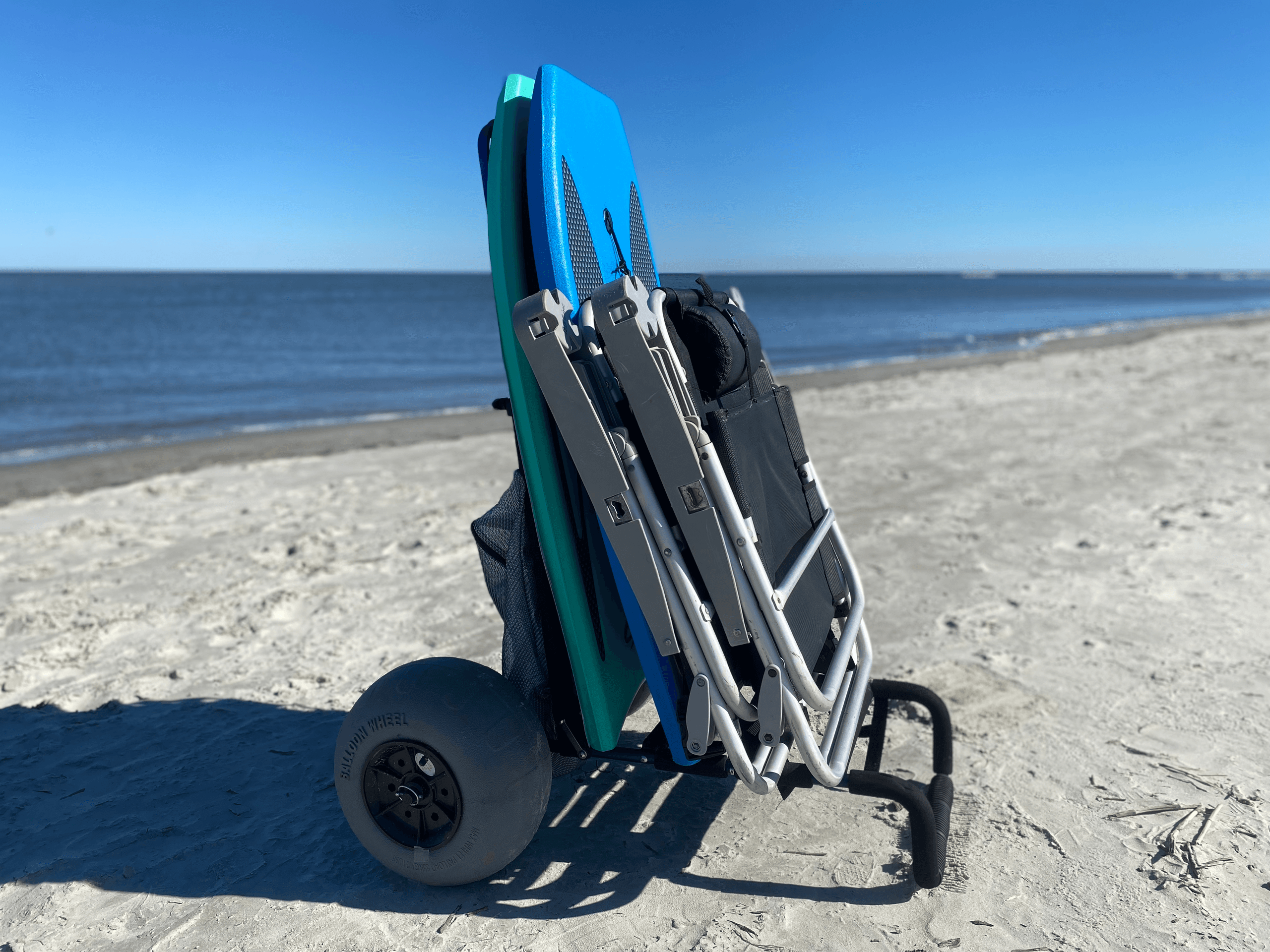 Folding Beach Carts on St. Simons Island: Easy Gear Hauling & Free Delivery photo 2