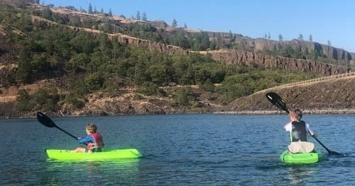 Youth Kayak Adventure in Cascade Locks, Oregon