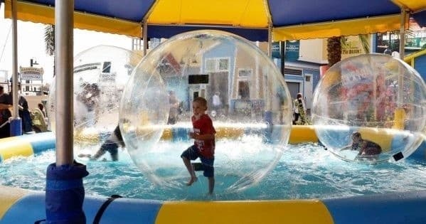 Aqua Sphere & Bungee Trampoline Package