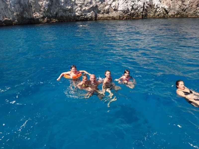 Private day charter from Sorrento on Darlin 25: Capri, Positano & Amalfi