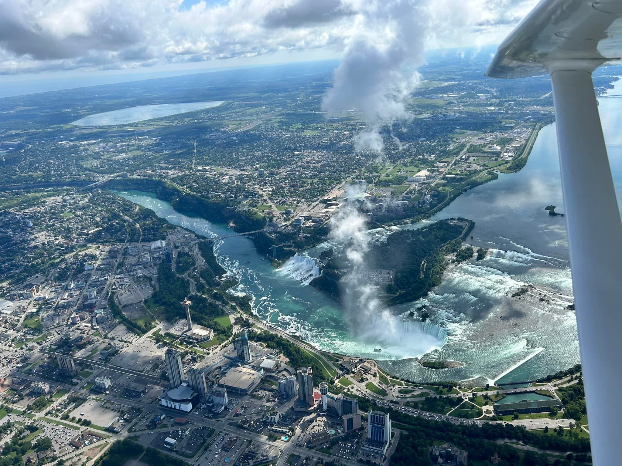 Niagara Falls by Air, Land & Sea: Flight, Maid of the Mist and Gorge Walk
