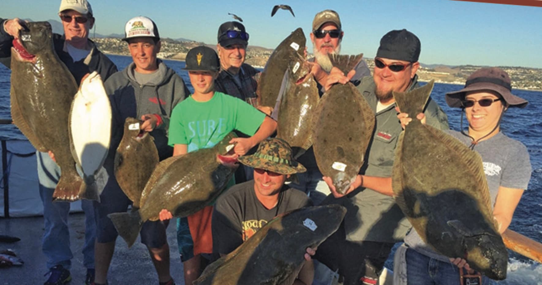 Halibut Derby Fishing Adventure in Dana Point, California