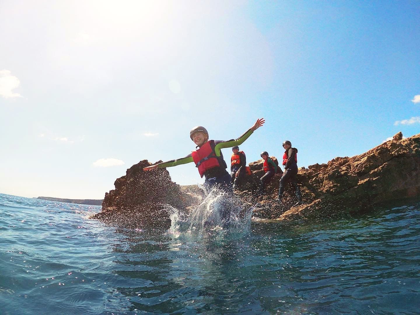 Water Activities at Sea Land Algarve: Kid-Friendly Coasteering Adventure