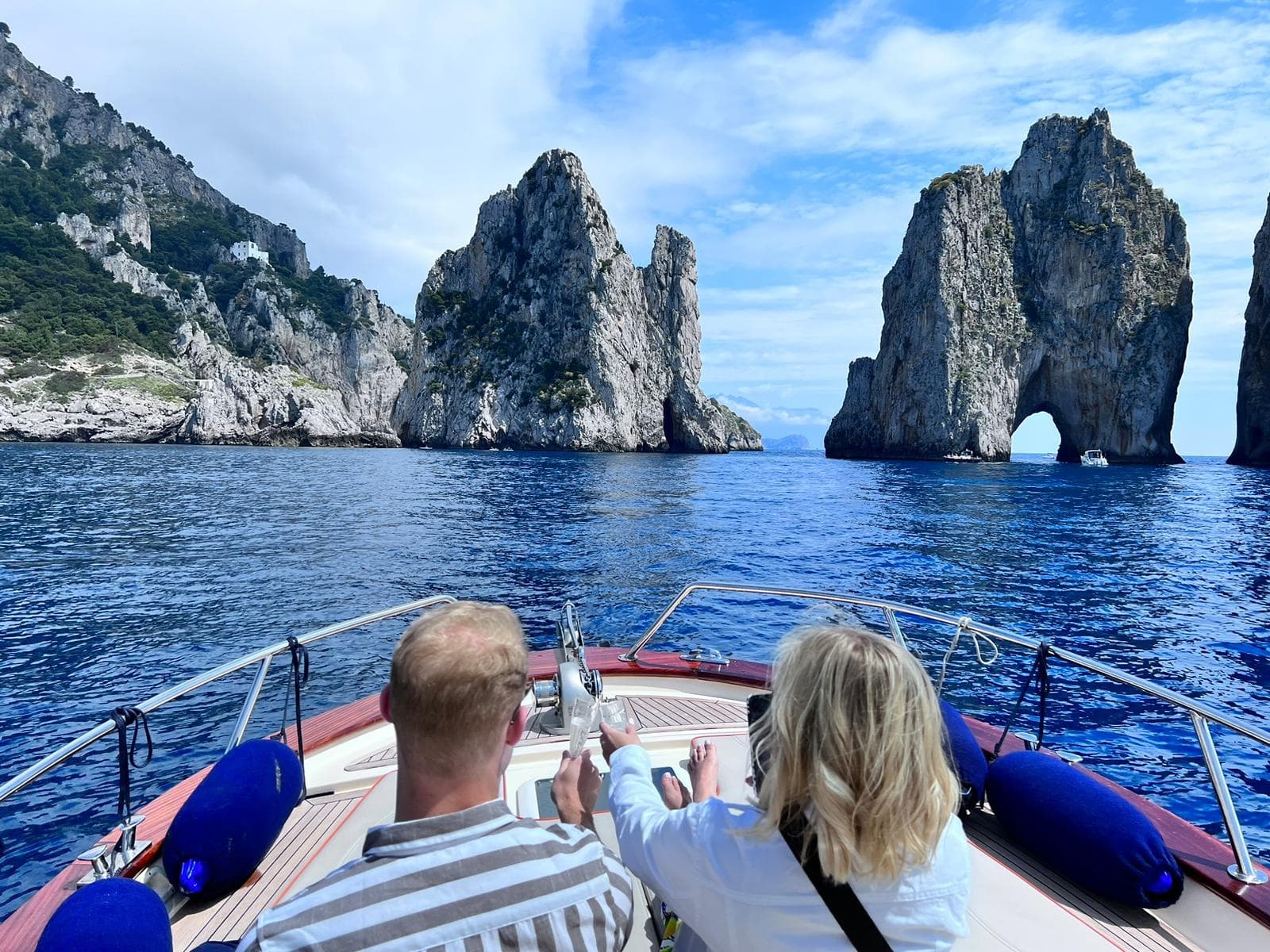 Water Activities: Luxury Private Boat Tour to Capri from Ischia