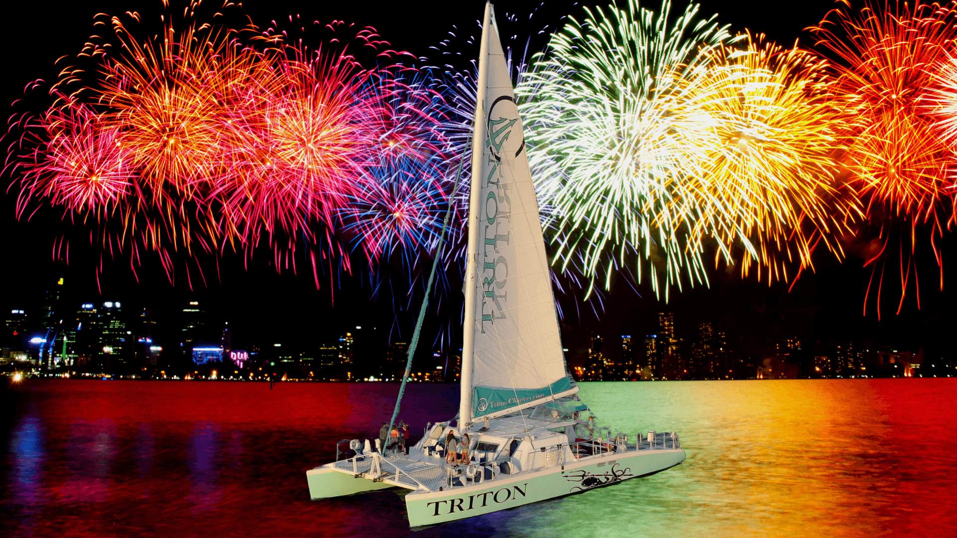 San Diego's Fourth of July Firework Sailabration