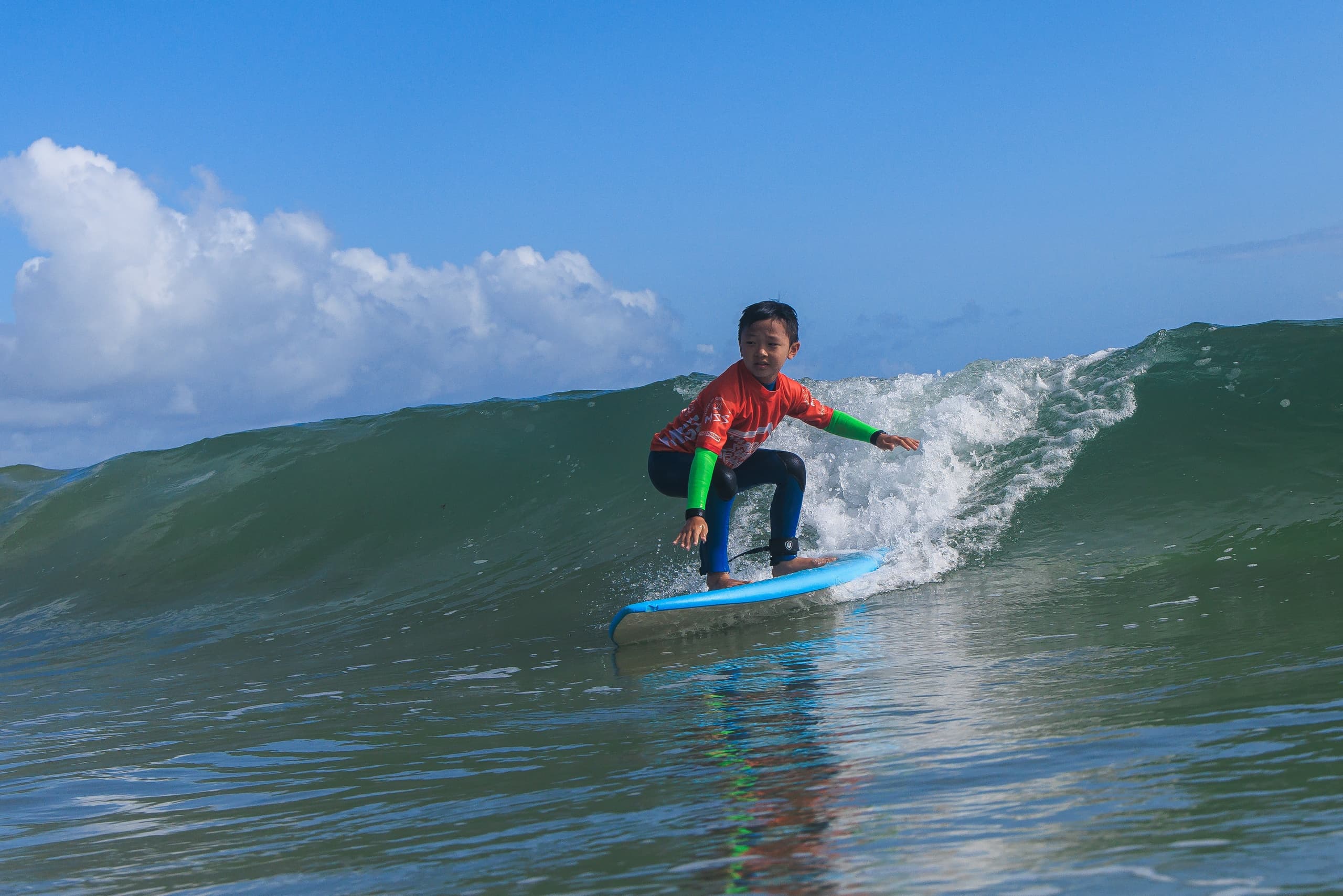 Intermediate Surf Program for Kids at Coolum Surfing School