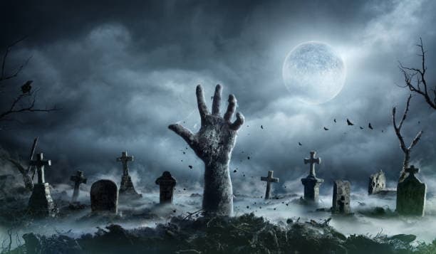 Land Adventures with Zombie Apocalypse by Optimal Escape