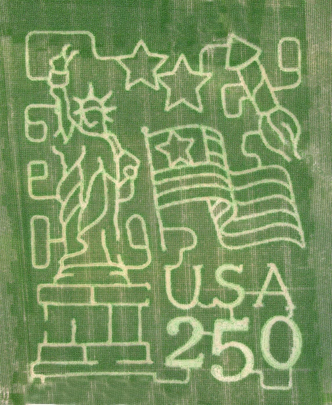 Historic Train to Bil-Dol Farm: Sunflower U-Pick & Patriotic Corn Maze in Salem County