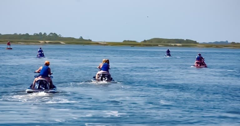 Jet Ski Adventure with Myrtle Beach Ocean at North Myrtle Beach