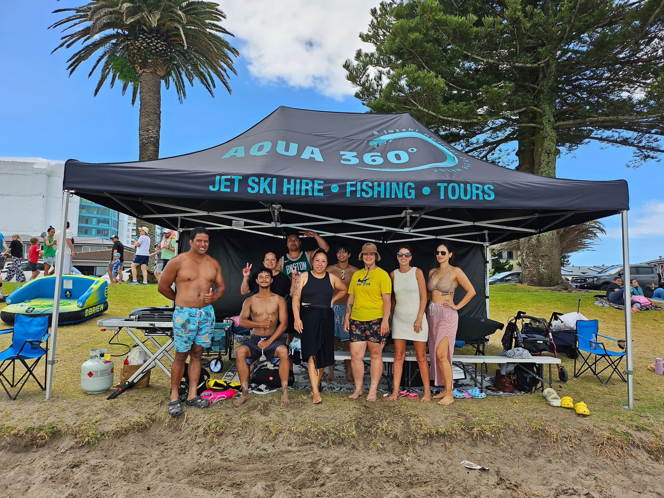 Aqua 360’s Aqua Lounge Package at Mount Maunganui