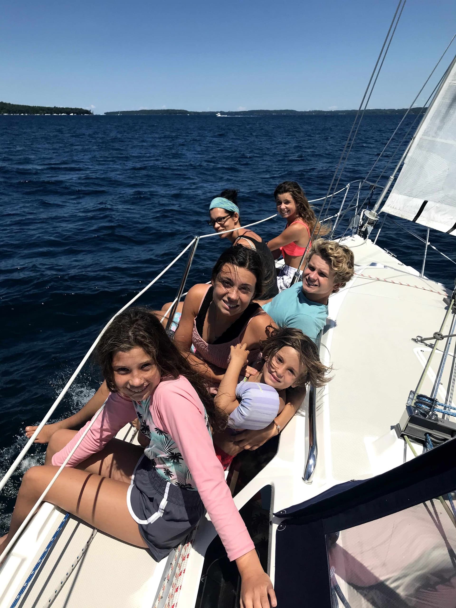 Two Hour Day Sail on West Grand Traverse Bay, Traverse City