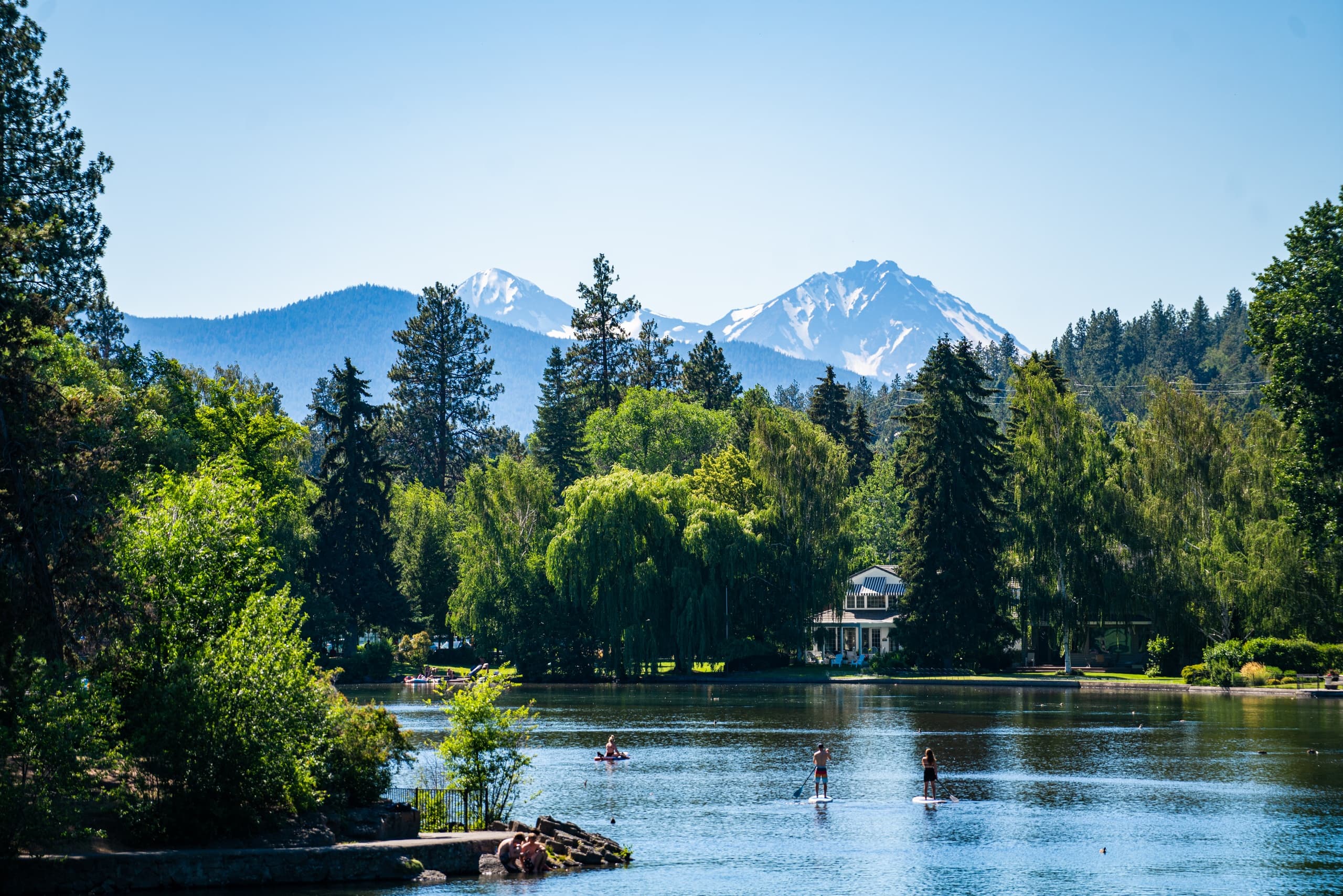 Paddling Rentals at Bend Kayak School in Drake Park