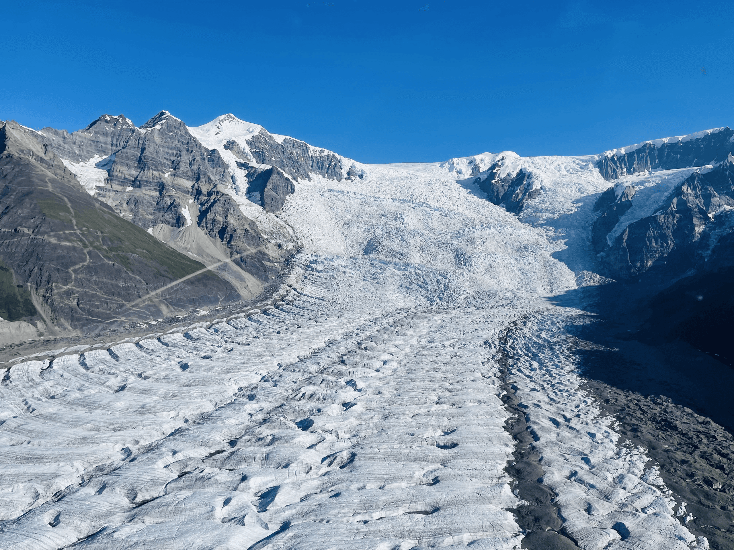 Experience the Majestic Grewink Glacier: Helicopter Flightseeing in Homer, Alaska