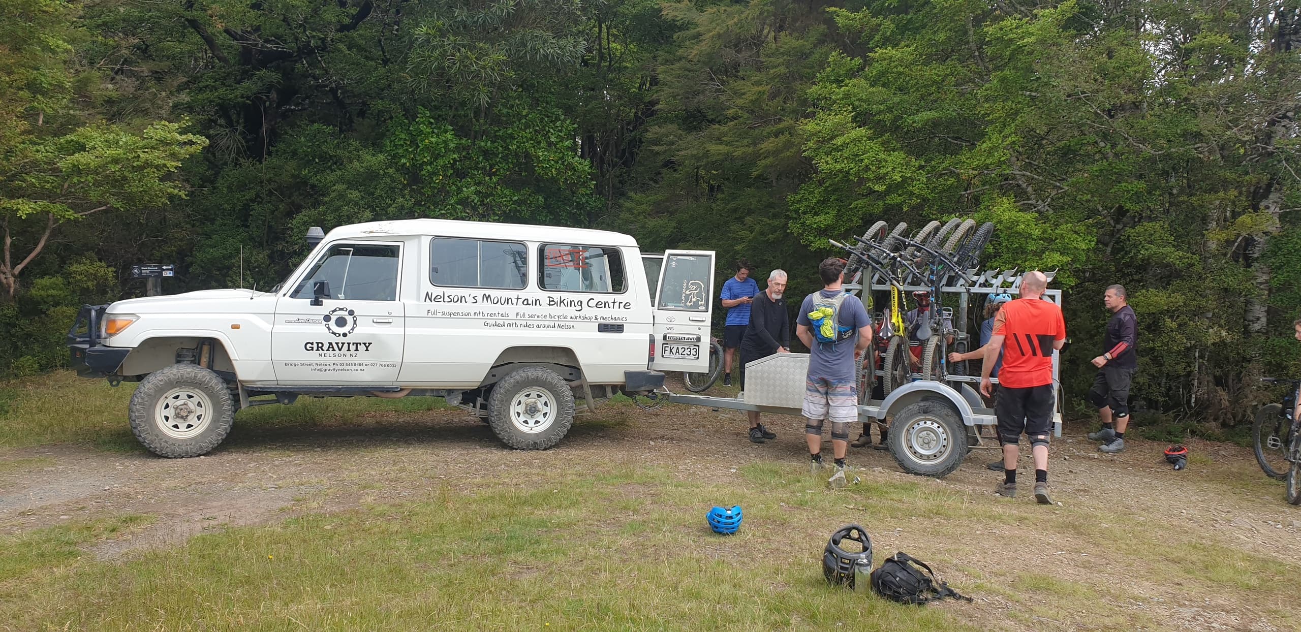 Nelson Mountain Bike Shuttles with Gravity Nelson