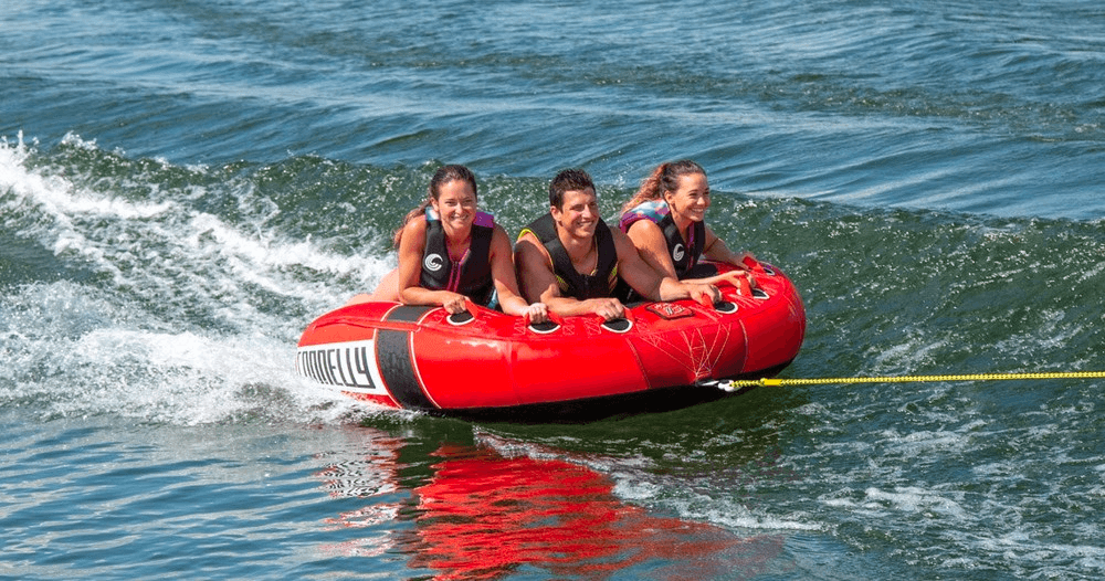 Towable Boat Tube Fun with R&R Rental - Grand Rapids