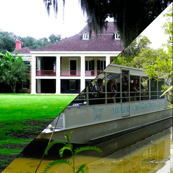 Destrehan Plantation + Swamp Boat Tour by Louisiana Tour Co.