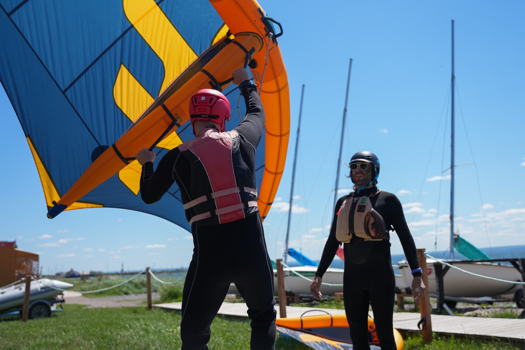 Wing Foil Thrills with Ecovoile Baie-des-Chaleurs