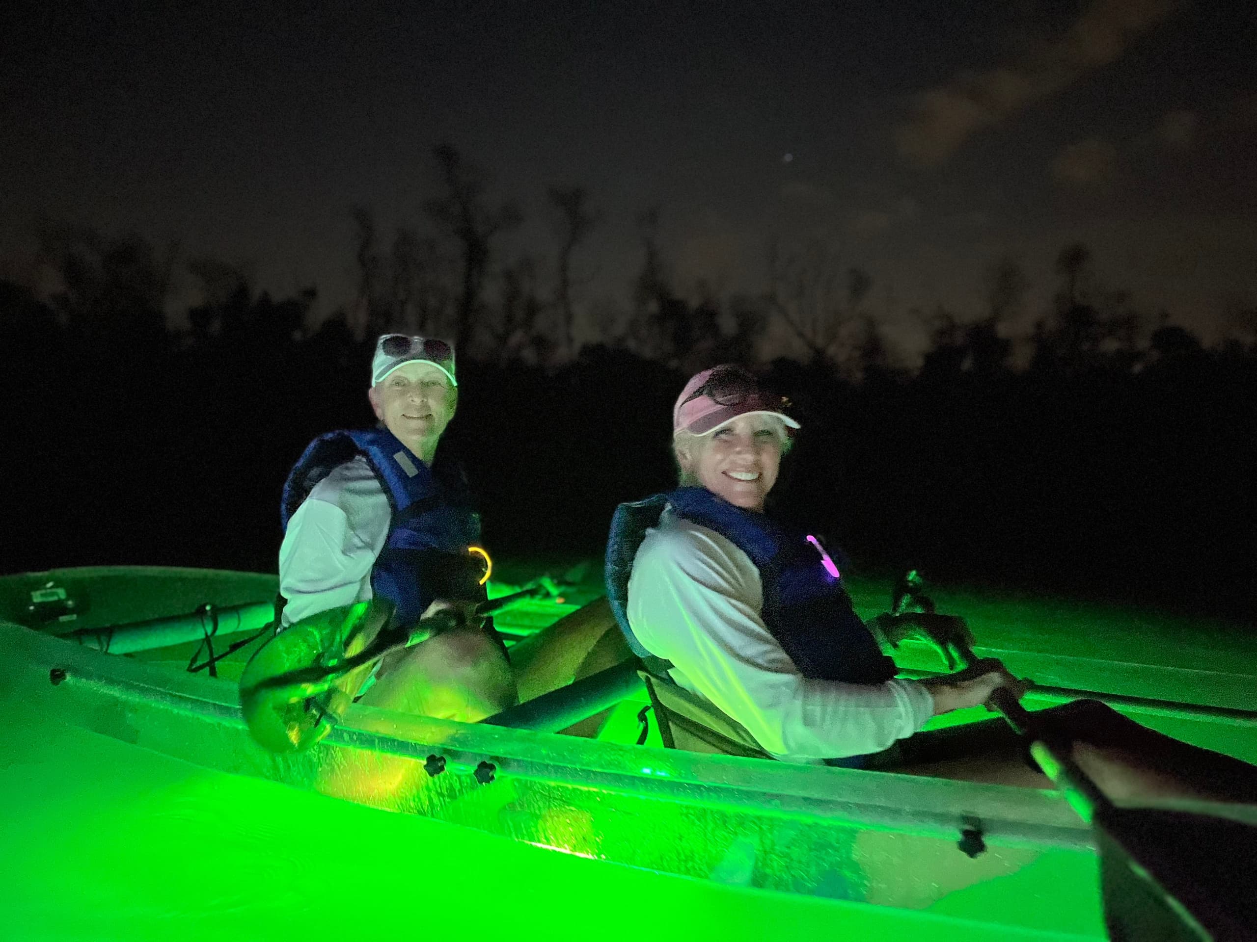 CLEAR Kayak Sunset & GLOW Lights | Kayak in Fort Myers Beach, Florida