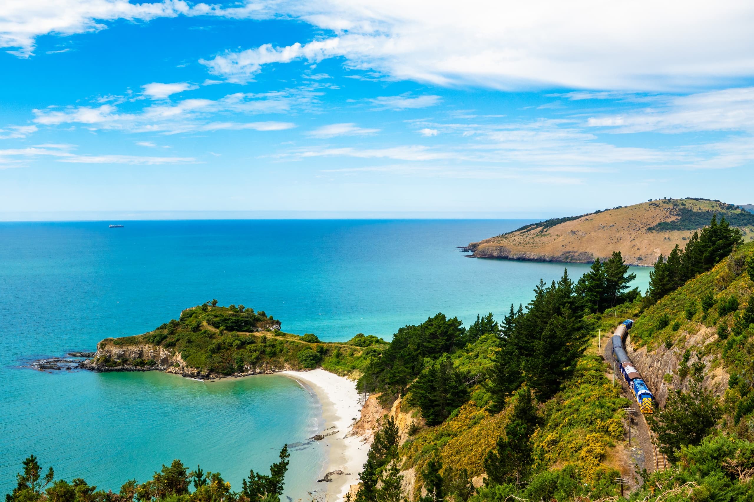 Coastal Geology by Rail: The Wild Seasider Volcano Express from Dunedin photo 1