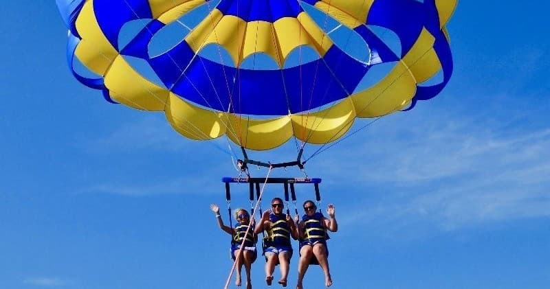 Parasailing Adventure Over Riviera Beach, Florida