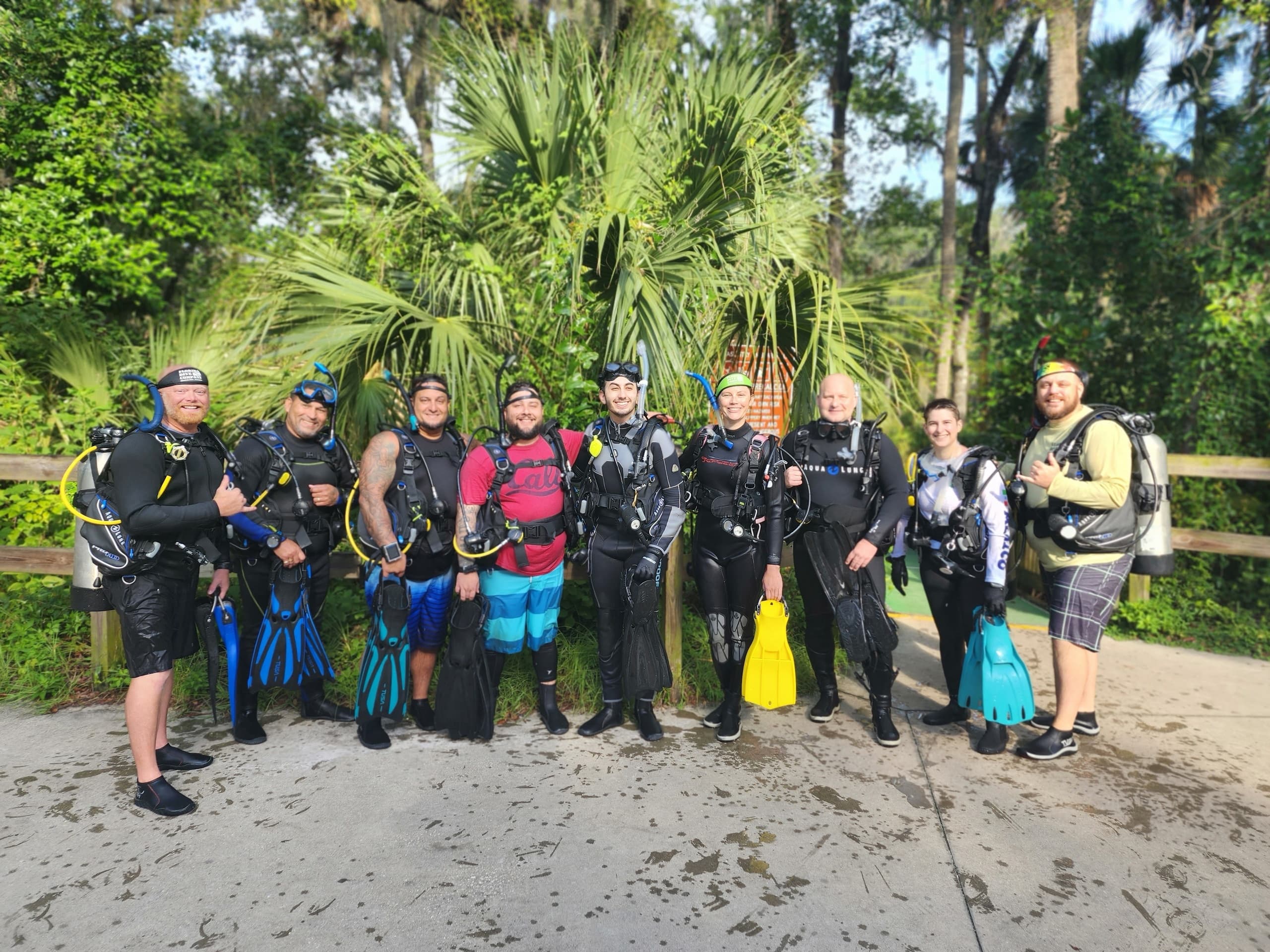 Florida Dive Company team