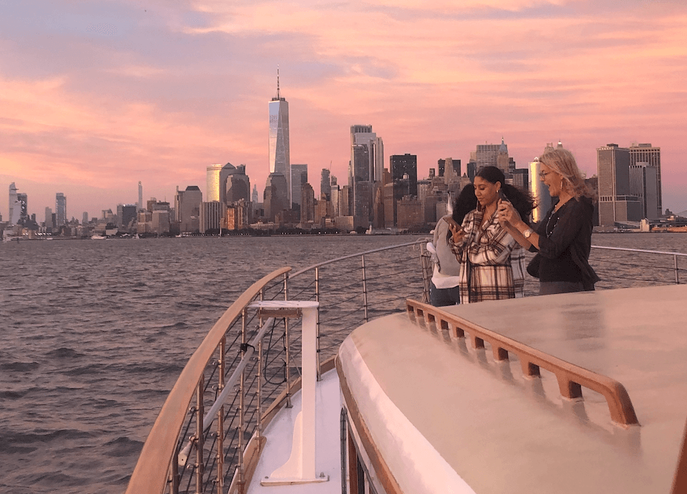 Sunset Yacht Cruise with Classic Harbor Line NYC