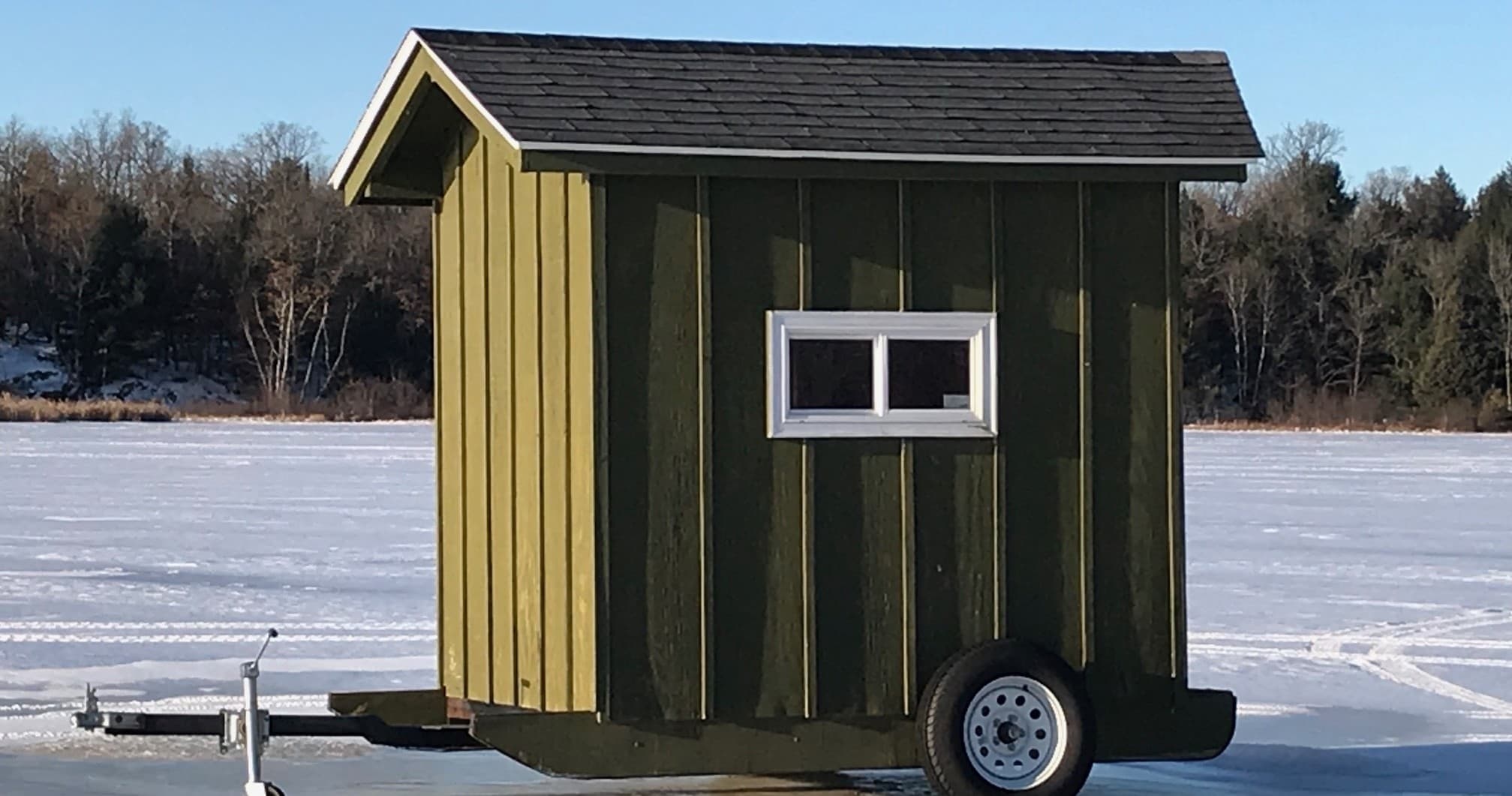 Winter Ice Fishing at Popp's Resort: Cozy Shanties on the Flowage