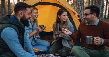 Tent Camping with Water & Electric in Mauston, Wisconsin