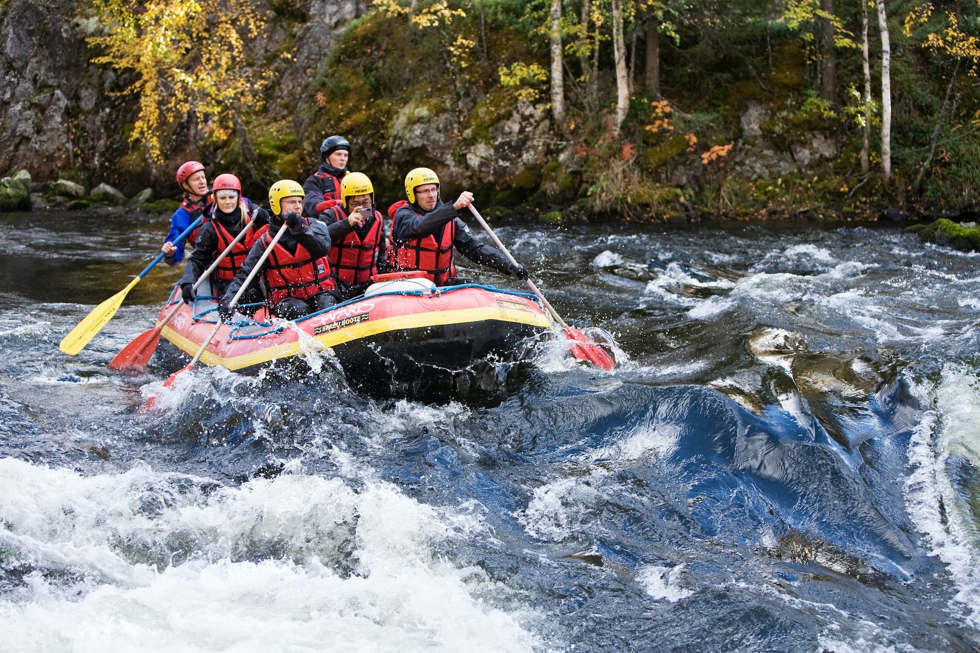 River Rafting Adventures with Salonki Travels in Kuusamo