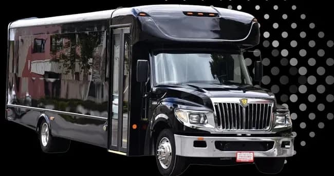 30-Passenger Party Bus in Las Vegas Rockstar Transportation Group Rentals