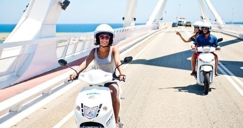 Sunset Scooter Rentals fleet
