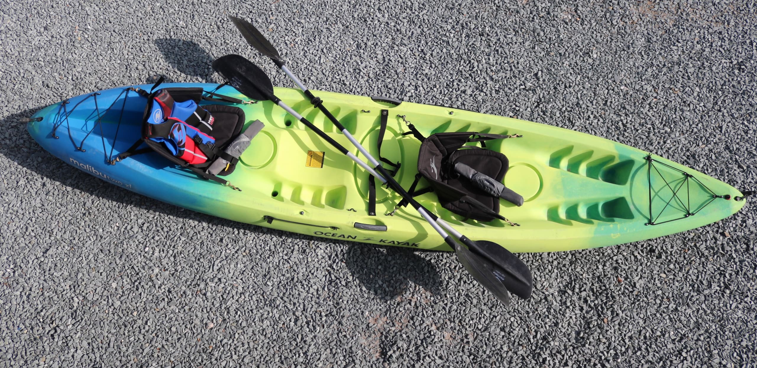 Kayaking Adventure with Tony Silvagni Surf School at Shark Tooth Island