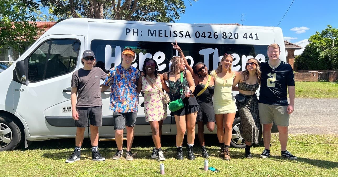 Outdoor Event Transport by Here to There in Hunter Valley