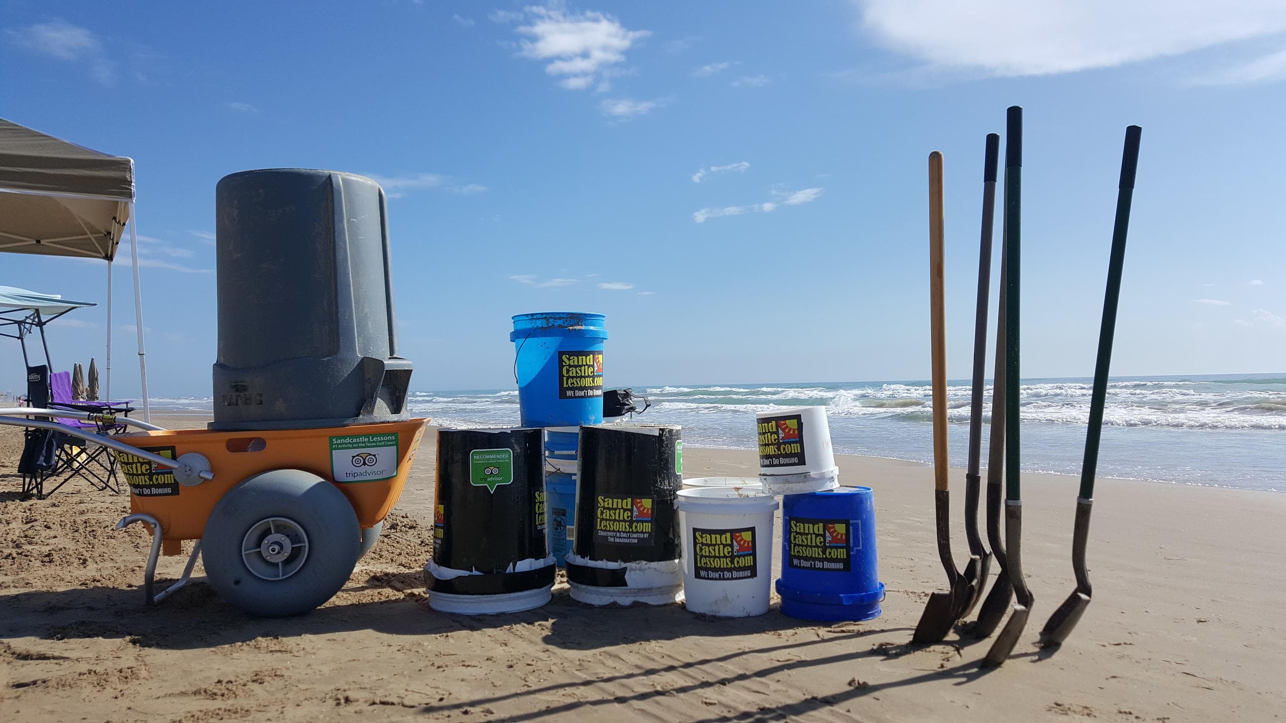 Sandcastle Building at South Padre Island with Sandcastle Lessons