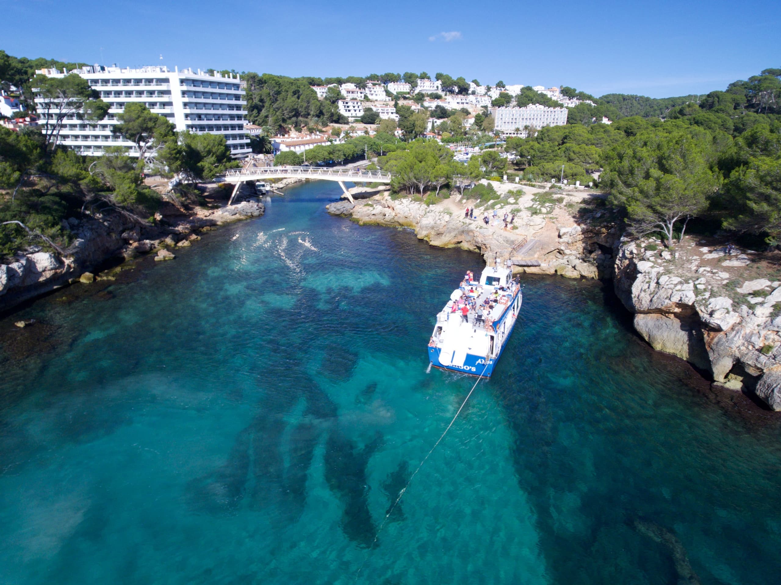One Way Ticket Boat Ride with Amigo's in Ferreries