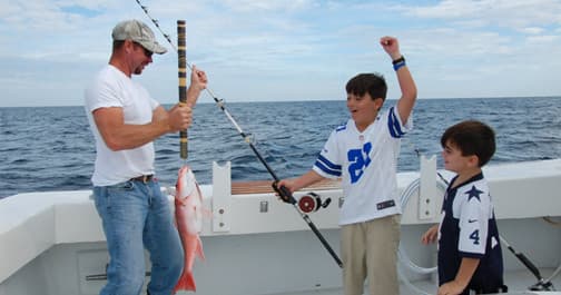 Deep-Sea Fishing with FV Outta Line in Destin