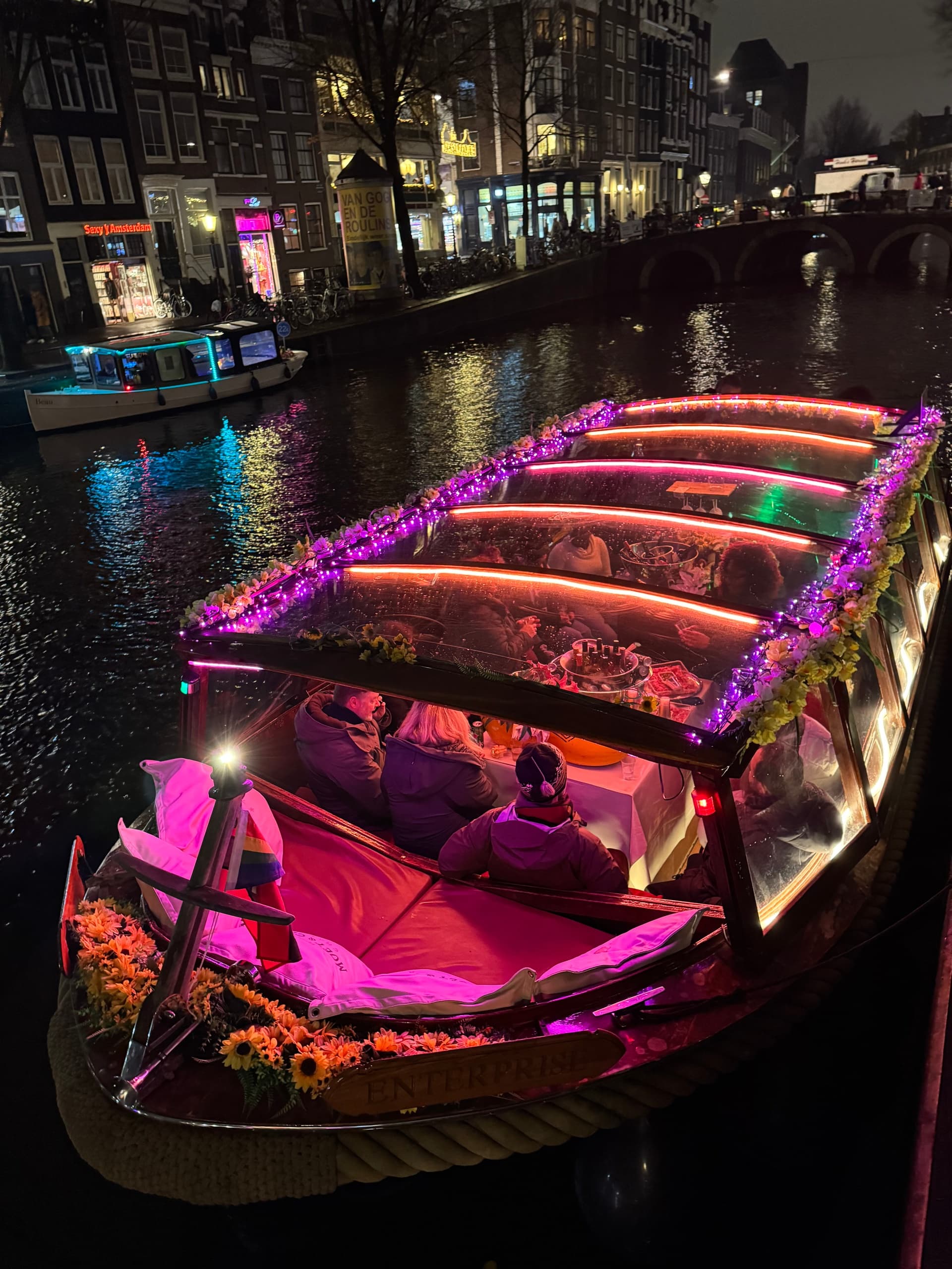 Flower Boat: A Refined Electric Canal Cruise Through Amsterdam photo 1