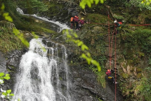 Thrilling Canyoning Adventures in Prysor Canyon, Snowdonia