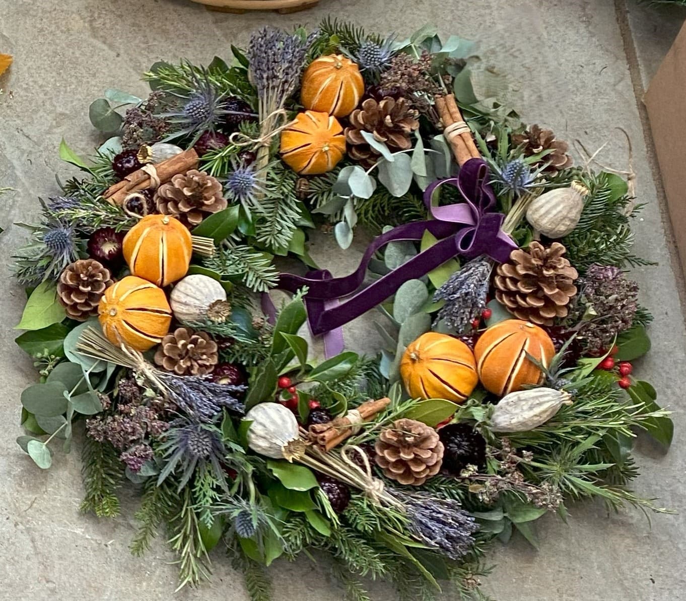 Crafting Nature’s Beauty: Wreath Making Workshop at Betteshanger Park, Deal