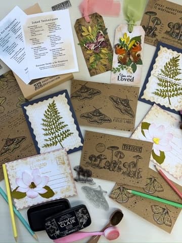 Kanouse Cards: Inked Impressions — Gretna Paper-Crafting Workshop for Beginners photo 1