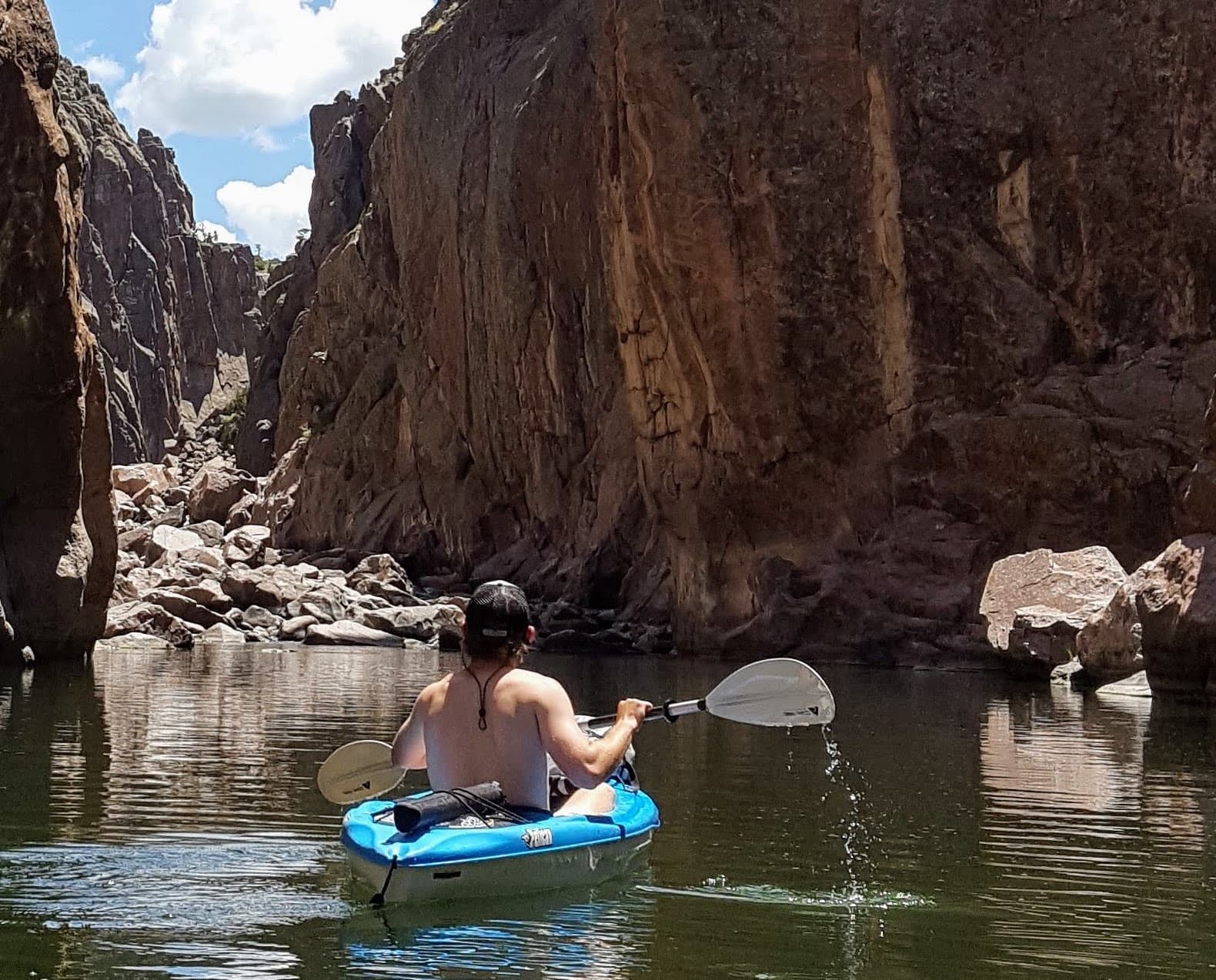 Canyon Kayak Excursion at Alcova Resort, Wyoming