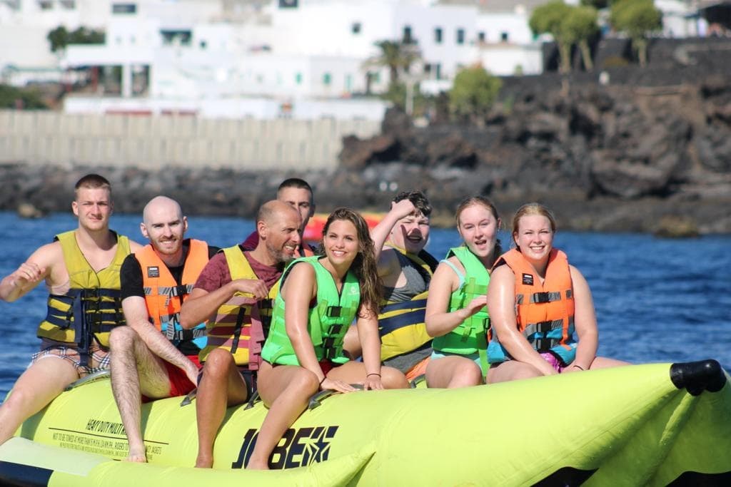 Water Activities with Paracraft Lanzarote at Puerto del Carmen