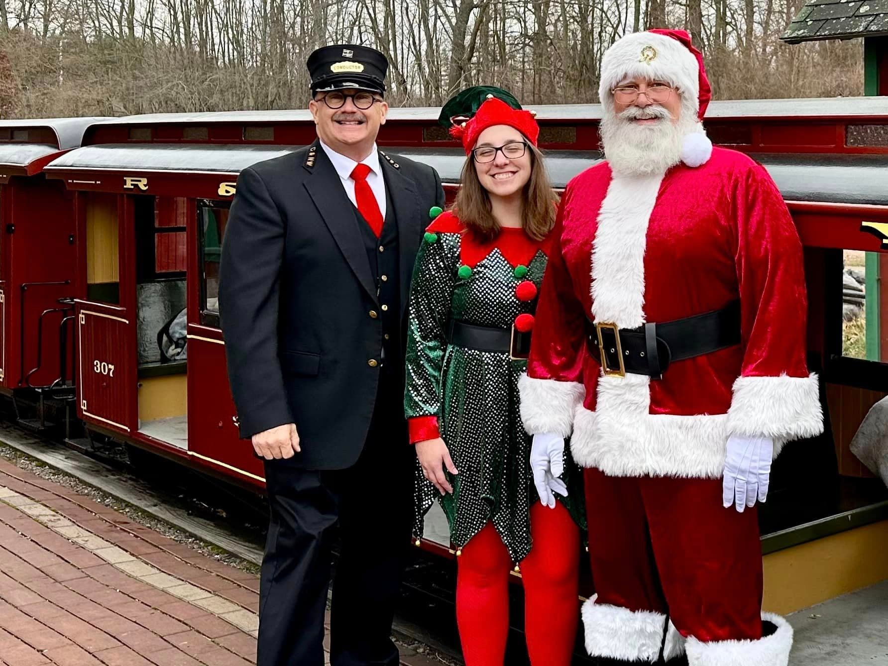 Holiday Train Ride with Santa at Riverside and Great Northern Railway
