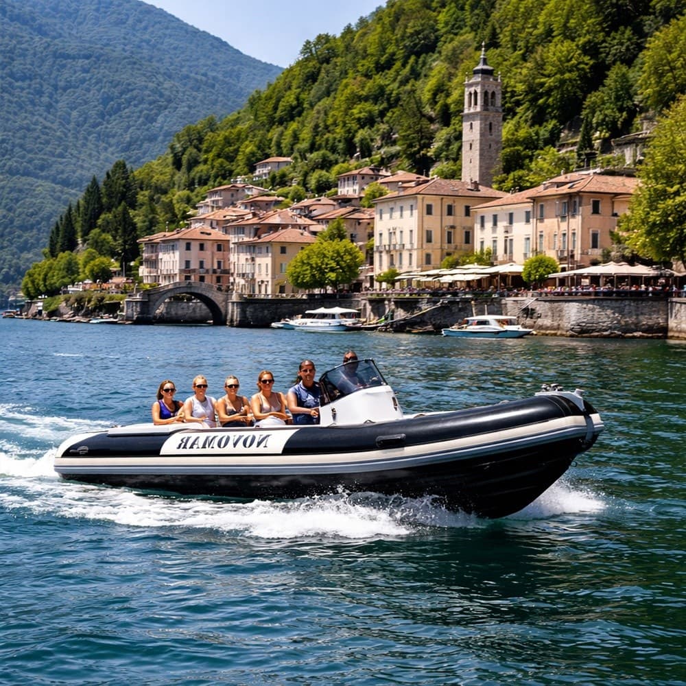Three-Hour Private Boat Tour from Lecco on Lake Como